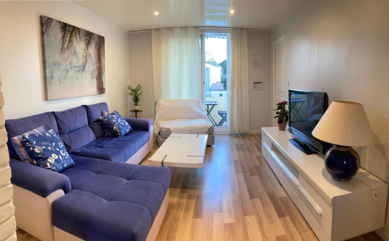 "L'Hippocampe", Climatise, 60 M2 , 2 Chambres, Tres Calme, Plage Des Sablettes Et Commerces A 3 Minutes A Pied, Wifi, Parking Gratuit, Lit King Size La Seyne-sur-Mer Eksteriør billede
